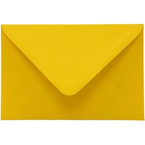 KASKAD Цветен плик KASKAD LC/5 плик 162x229mm 56 изнасилване жълт 25 броя 00256 (00256)