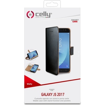 Pouzdro CELLY Wally Samsung Galaxy J5 2017 černé
