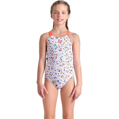 Arena Performance Girls' Confetti Swim Pro Back dievčenské plavky