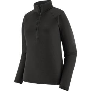 Patagonia Дамско синтетично термобельо Patagonia Women's Capilene Thermal Weight Zip-Neck Synthetic base layer - Black (114-4129-0114)