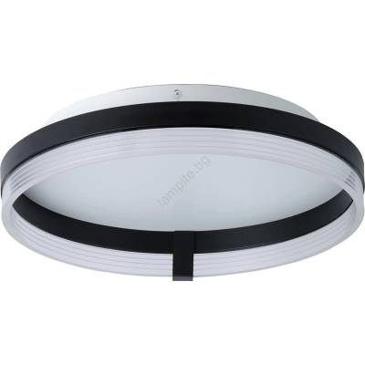OSRAM - LED таванно осветително тяло DECOR CIRCLE LED/25W/230V Ø 40 см черно/бяло (P227648)