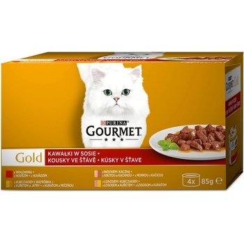Gourmet Gold 4 x 85 g