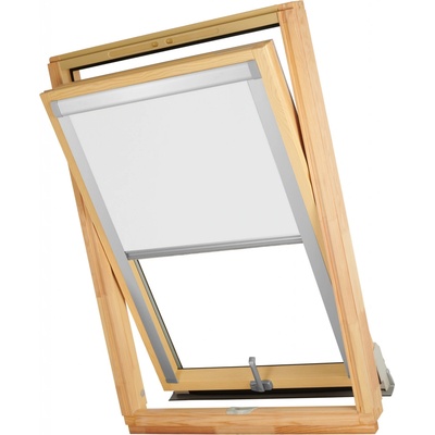 Dekodum Termoizolační roleta na střešní okno FAKRO 78x118 cm White Silver