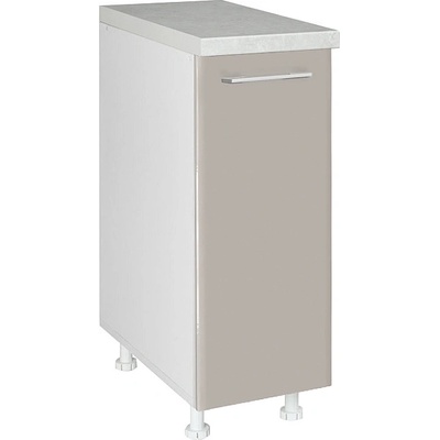 Matis Кухненски шкаф долен с една врата in mdf d30 кашмир гланц