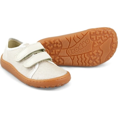 Froddo detské tenisky Barefoot Canvas Gold Shine