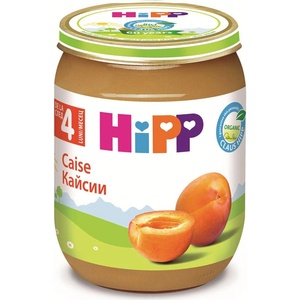 HiPP Био Пюре HiPP Кайсии 125 гр. - 4+ месеца