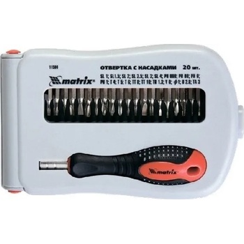 MTX Отвертка прецизна с приставки Fusion, 22 части, трикомпонентна дръжка, MTX