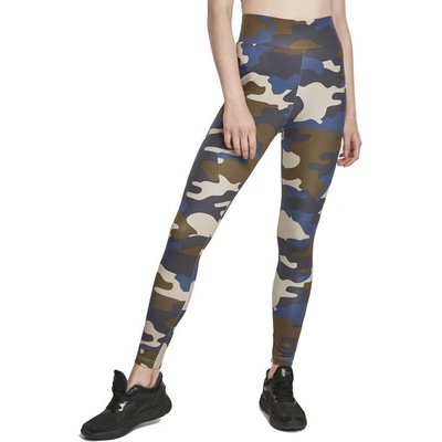 Urban Classics Camo Tech dámské legíny olive camo