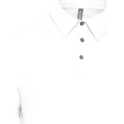 Kariban pánská polokošile Jersey bílá