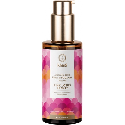 Khadi® Holy Body Pink Lotus Beauty tělový olej 100 ml