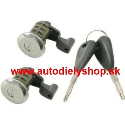 Renault THALIA 99-01 2x zámok dverí + 2 x kľúč