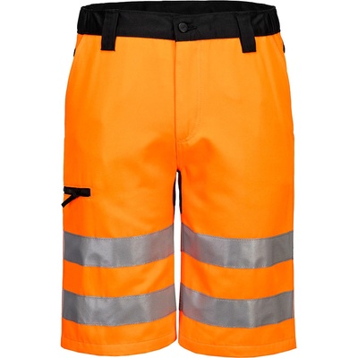 Portwest hi-vis wx2 cd899 eco / Мъжки светлоотразителни къси панталони - hv оранжево/черно uk 32/eu 48 (cd899obr32)