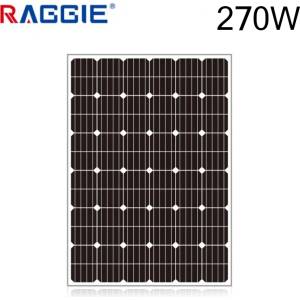 Raggie Соларен панел монокристален 270W RAGGIE 12V 1665x920x35mm