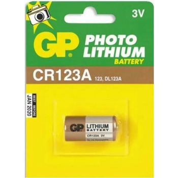 Image 1 of GP Batteries Батерия литиева gp cr123, 3v, 1 бр (gpblcr123)