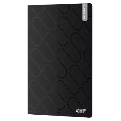 ICO Student: Черен премиум тетрадка с мрежа - A4, различни видове (7500160001)
