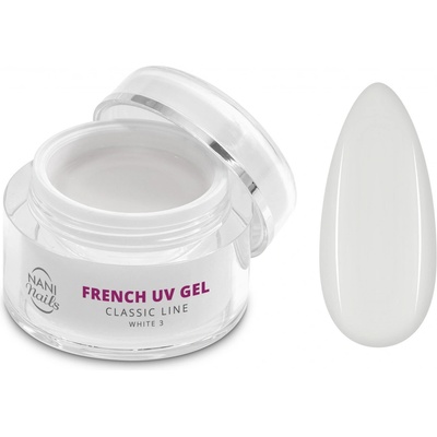 NANI UV gel Classic Line White 3 15 ml