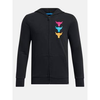 Under Armour Project Rock Boys LS FZ HD Суитшърт детски Under Armour | Cheren | Момчешки | 128