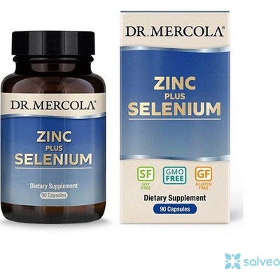 Dr. Mercola Zinek 15 mg plus selen 200 mcg 90 kapslí