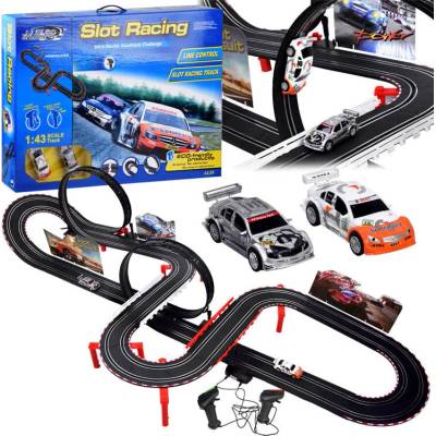 Joko Autodráha Slot Racing se dvěmi autíčky 912 cm