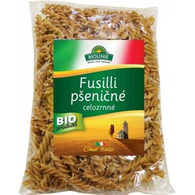 Biolinie Fusilli pšeničné celozrnné 0,5 kg