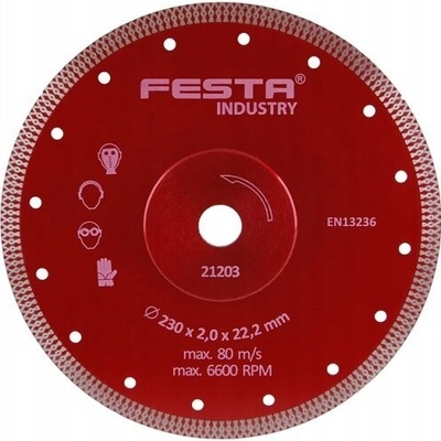 Festa Diamantový kotouč INDUSTRY 200x2x25. 4 mm