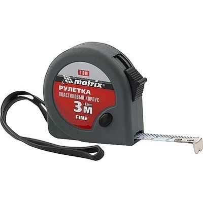 MTX Ролетка Fine, 3 m х 13 mm, пластмасов корпус MTX 310169