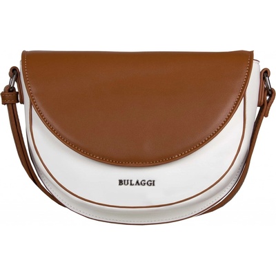Bulaggi dámská crossbody Cecile bílá/koňaková CECILE-31180-30 WHITE COGNAT