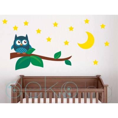 Сова на клонче - 50х30 м (154311)