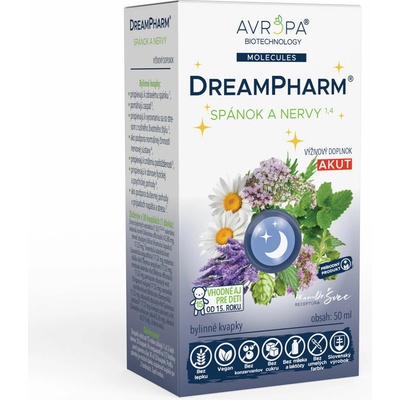 Avropa DreamPharm bylinné kapky 50 ml