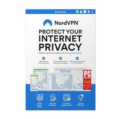 NordVPN 6 lic. 2 roky, NV1C2YESDEU
