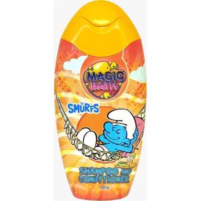 The Smurfs Magic Bath Shampoo & Conditioner шампоан и балсам за деца 200ml