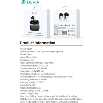 Devia TWS Ultra1