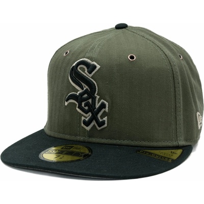 New Era MLB Three Looms "American Herringbone" 59FIFTY Chicago White Sox Team Color