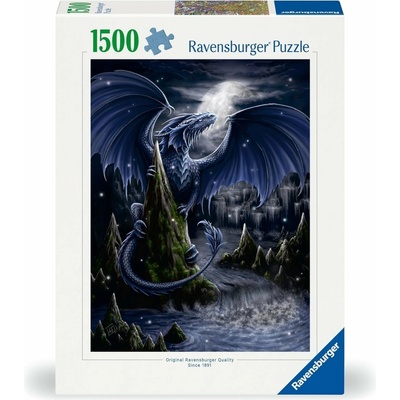 RAVENSBURGER Černomodrý drak 1500 dielov