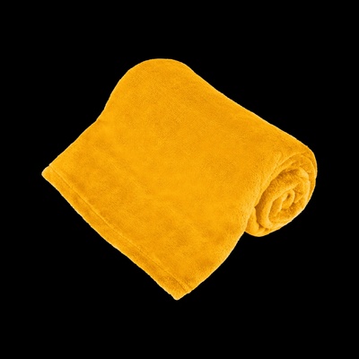 Teesa Deka fleece žlutá 150x200