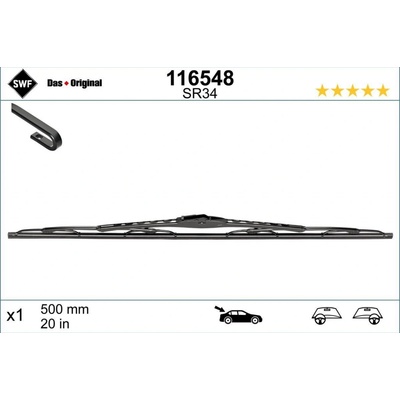 SWF Das Rear 500 mm 116548