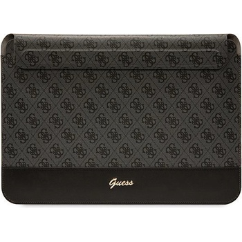 GUESS Калъф за лаптоп Guess GUCS14PS4SGK 14"", черен / черен, 4G Stripe Metal Logo (GUE002695-0)