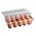 HORECANO home-Кутия за яйца 15бр. ПРОЗРАЧНА (f- 32-t) (014878)