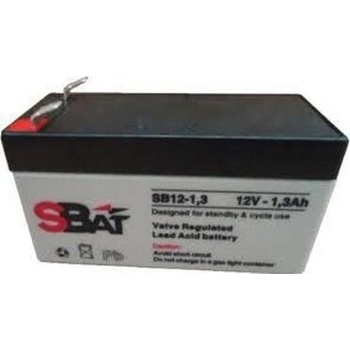 S Bat Акумулатор 1.3Ah - SBat SB 12-1.3 (SB 12-1.3)