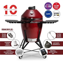 Kamado Bono MEDIA EVO 22, červený, 79 cm