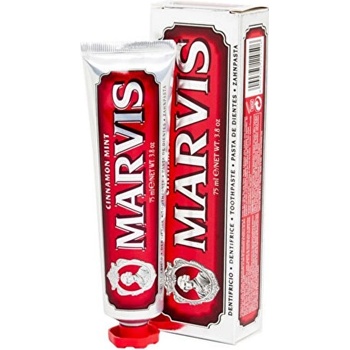 Marvis Cinnamon Mint bez fluoridu s příchutí skořice a máty 85 ml