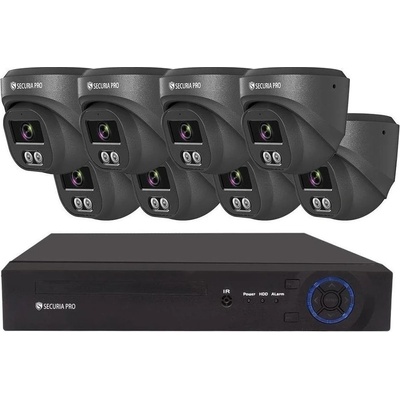 Securia Pro NVR8CHV4S-B DOME bez disku