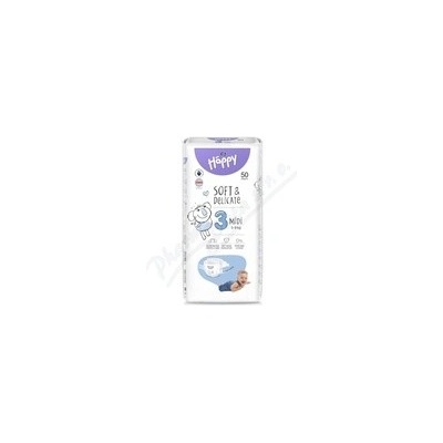 TORUNSKE ZAKLADY Happy Soft&Delicate 3 5-9 kg 50 ks