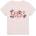 GUESS Розова тениска с розов надпис с пайети и пеперуди Guess за момиче