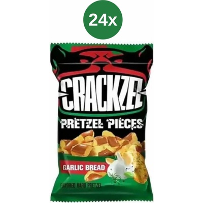 Crackzel praclíky cesnak 24 x 65 g