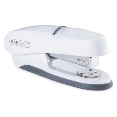 Rapesco Машина за подшиване, 24/6, 26/6, 20 листа, RAPESCO "P20 Shimma Half-Strip", бяла 1273 (1273)