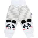 Kojenecké kalhoty a šortky New Baby Kojenecké tepláčky Panda Šedá