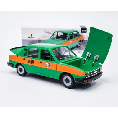 RETRO Škoda 120 L Spoje zelená KADEN 1:20