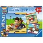 Ravensburger - Puzzle Paw Patrol: Heroes with Coat - 40 - 99 piese