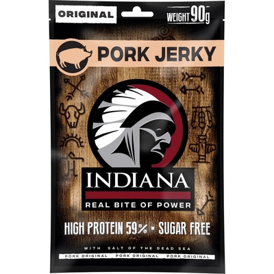 Indiana Jerky Pork Original Vepřové sušené maso 90 g